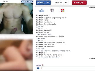Playing With A Fit Spanish Guy On Chatroulette free video