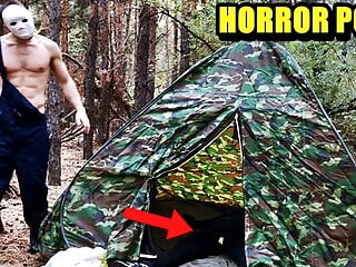 Masked Villain Fucks Tired Traveler In The Woods Horror Porn free video