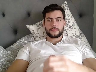 Handsome Italian Guy Stroking His Big Sausage free video
