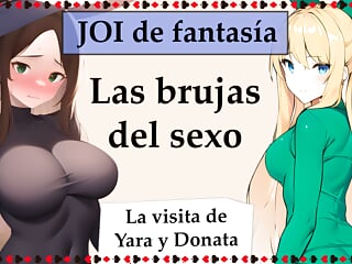 Spanish Audio Joi. Sex Witches Want Your Cum