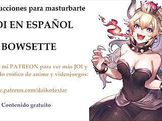 Joi Con Voz En Espanol Bowsette By Daikofextar free video