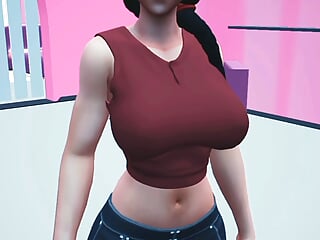 Custom Female 3D: Gameplay Episode-01 - Sexy Customizing The Girl With Hot Sexy Casual Dress Without Any Voice Video free video