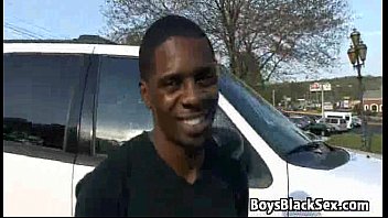 Blacks On Boys - Gay Bareback Interracial Fuck Scene 15 free video