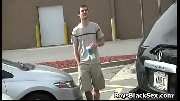 Blacks On Boys - Nasty Bareback Interracial Gay Fucking 12