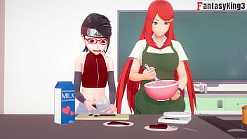 Kushina Uzumaki Get Fucked And Sarada Uchiha Get Jealous Step | Full Movie On Sheer Or Ptrn Fantasyking3 free video