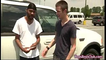 Blacks On Boys - Bareback Interracial Hardcore Fucking Movie 04 free video