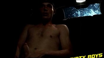 Horny Amateur Wanks His Cock In The Car And Spills A Load