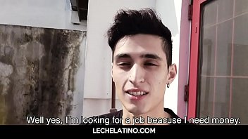 Latin Leche - Hottest Latin Teen Sucking Uncut Cock And Fucked Bareback free video