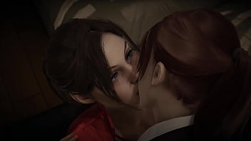 Resident Evil Double Futa - Claire Redfield (Remake) And Claire (Revelations 2) Sex Crossover free video