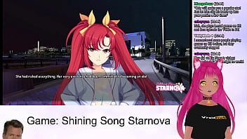 Vtuber Lewdneko Plays Shining Song Starnova Aki Route Part 2 free video