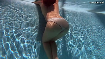 Puzan Bruhova Sexy Underwater Submerged Teen free video