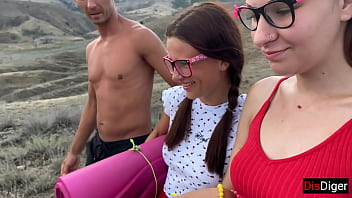 Guys Picked Up Two Girls In The Mountains And Fucked Them There free video