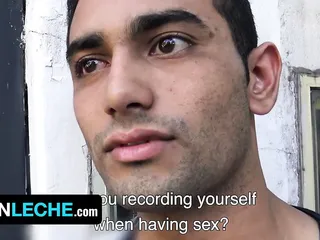 Latin Leche - Innocent Latino Boy Agrees To Jerk Off In Front Of A Stranger But Gets Tricked Fucked free video