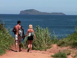 Couple Meets Stranger On The Beach And Have Sex With Him Where Anything Goes