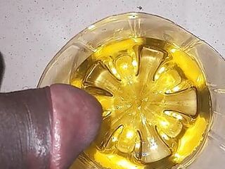 Lots Of Pee Lots Of Cum For Your Mouth You Bitch free video