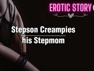 (Stepmom And Stepson Story) A Big Creampie For Stepmom free video