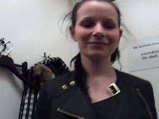 Striking Czech Sweetie Is Seduced In The Shopping Centre And free video