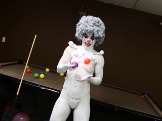 Cosplay Porn With Hottie Masked As A Clown free video