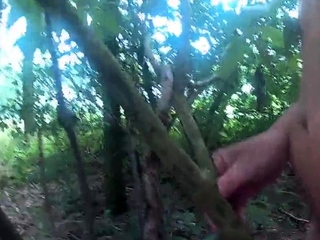 Wanking In The Cornfield And Cumming In The Woods free video