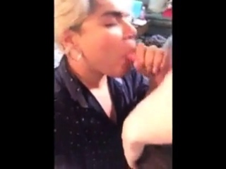 Latino Bitch Swallows Huge Load Hung White Thug free video