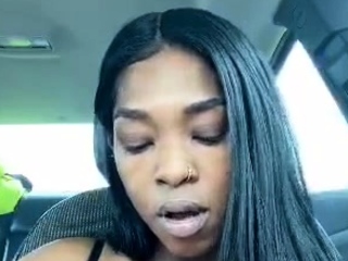 Big Tits Kai Smoking While Driving On Periscope free video
