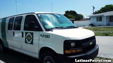 Latina Babe Drilled By The Us Border Patrol free video