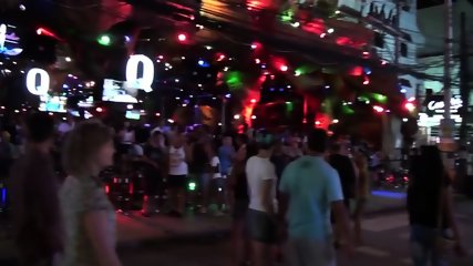 Bangla Road Walking Street Patong Phuket Thailand free video