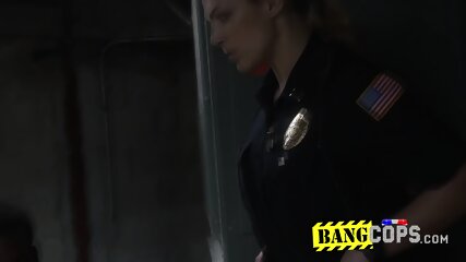 Big Booty Milf Officer Loves To Be Pounded Hard By Huge Black Cocks
