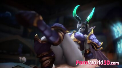 World Of Warcraft Heroes With Gorgeous Body Wants Anal free video