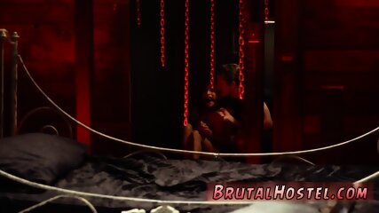 Girl Sexy Bondage Gagged Starts Boinking Her Tiny Poon In His Decrepit Bed free video